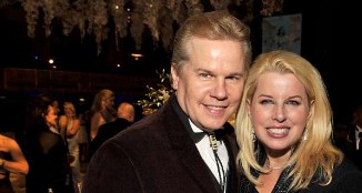 Rita Cosby with her partner Tomaczek Bednarek